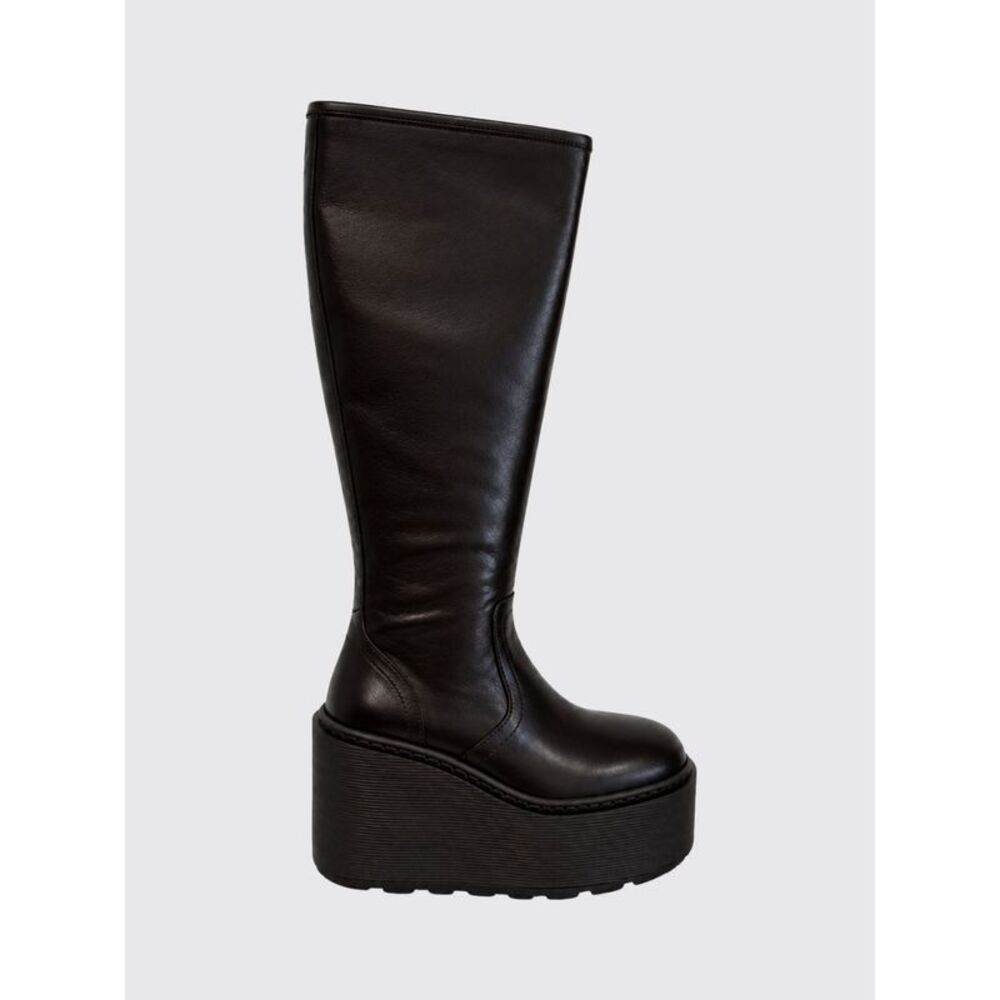 Vic Matie Women Xavier Knee-High Leather Platform Wedge Boots Vic Matie